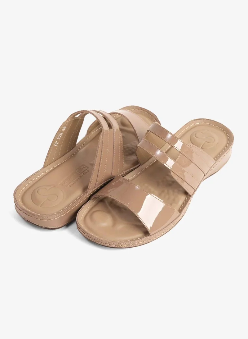 Comfort Plus COMFORT PLUS LADIES SANDALS  -  CP729 STONE